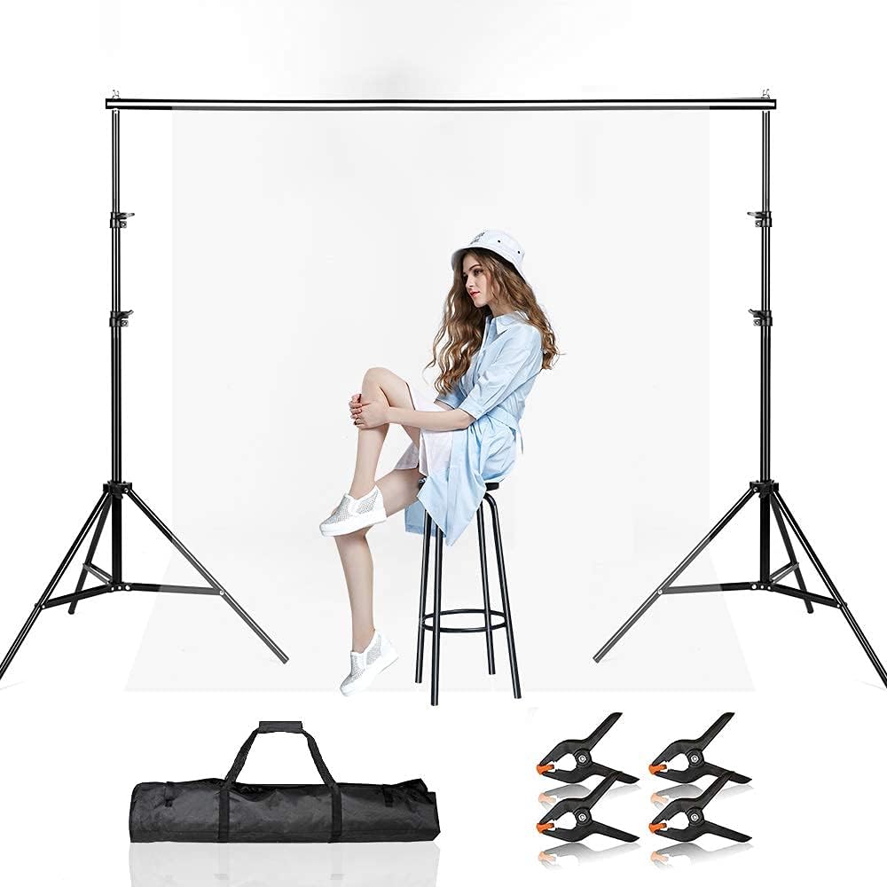 Adjustable Photography Backdrop Stand with Carrying Bag X24134