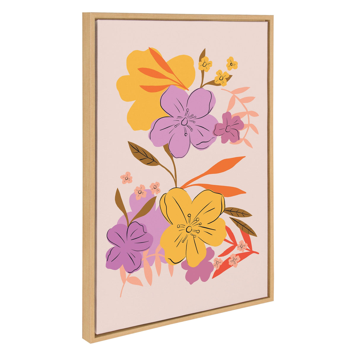 Framed Canvas W372