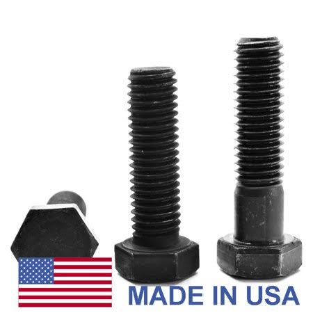 1/2 inch-20 x 1 1/4 inch Grade 5 Hex Cap Screw Black Oxide Pk 50 Q575