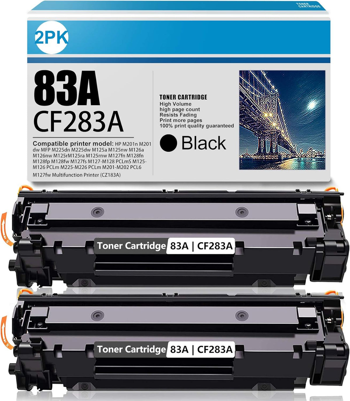 Black 2-Pack Toner Cartridge O521
