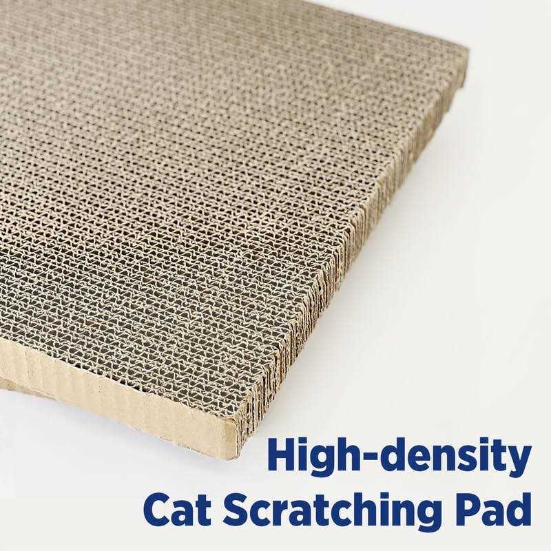 Large Sturdy Cardboard Cat House with Scratcher J3904