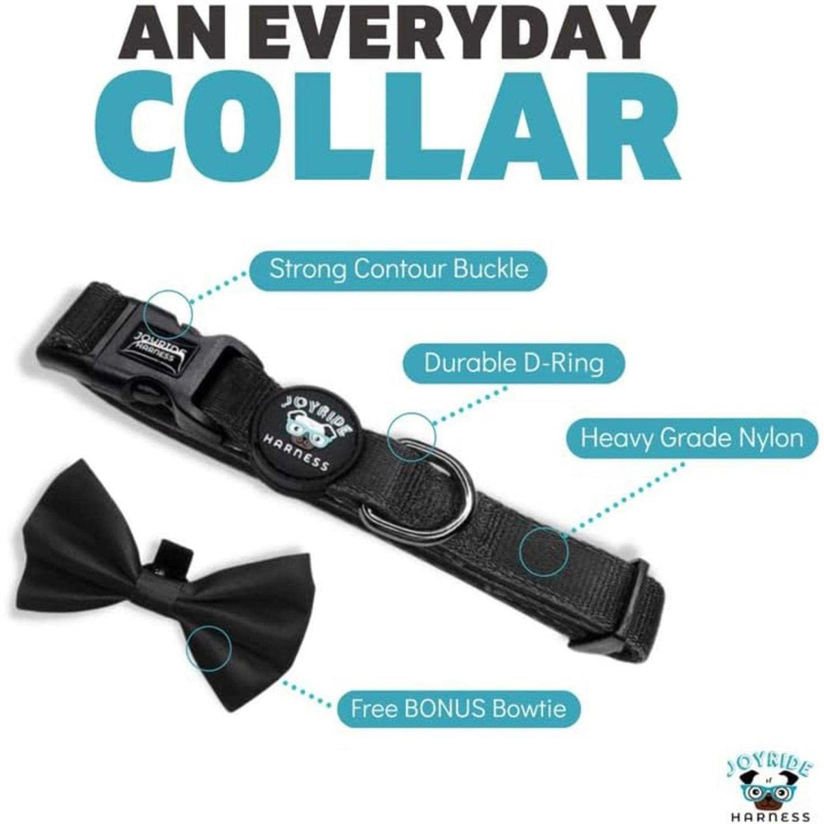 Dog Collar with Removable Bow Tie W5725
