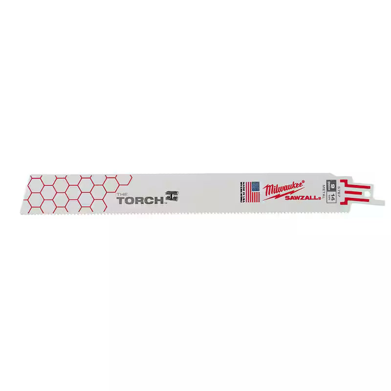 14 TPI BiMetal Reciprocating Saw Blades 15-Pack L5962