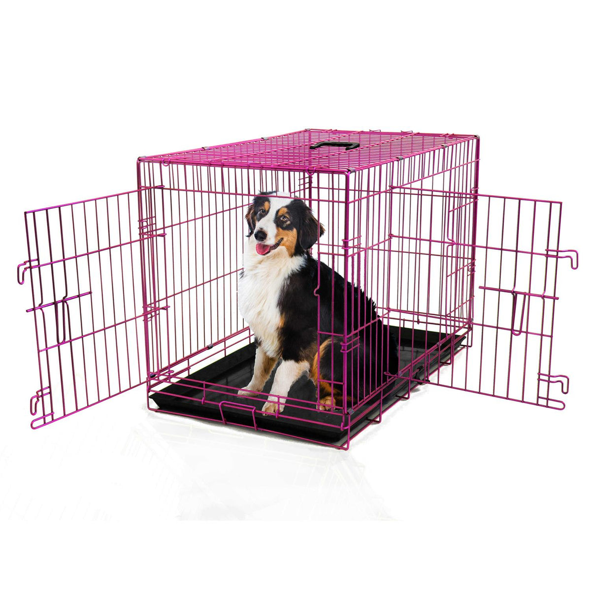 Colored Metal Wire Dog Crate S9705