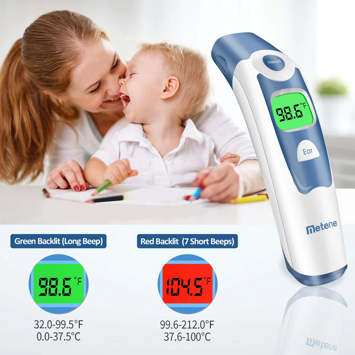 Forehead and Ear Thermometer W86058