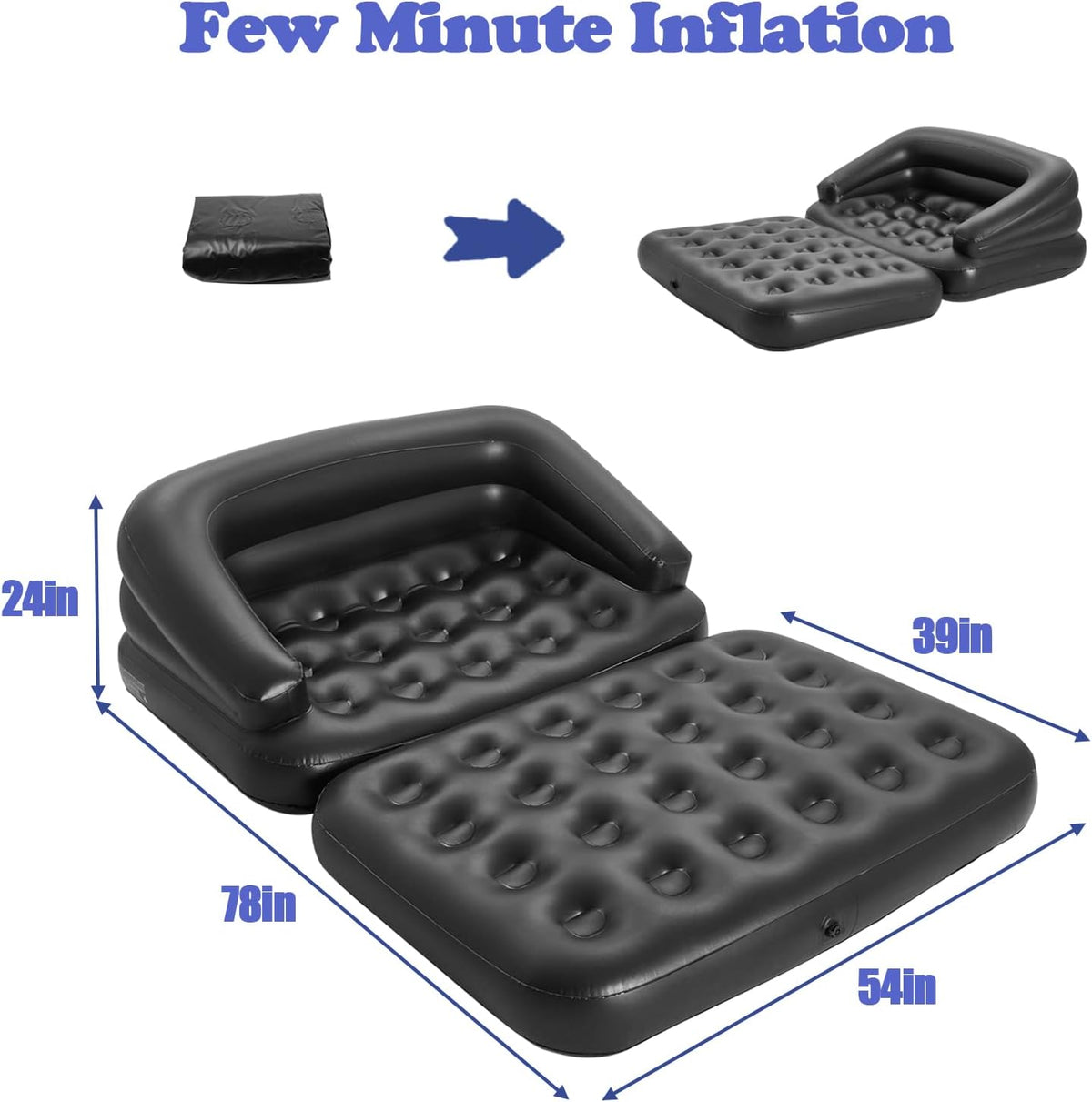 Folding Sofa Bed Inflatable Mattress G82990