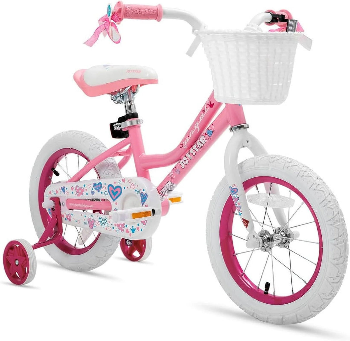 12 14 16 18 Inch Kids Bike with Training Wheels & Basket C665