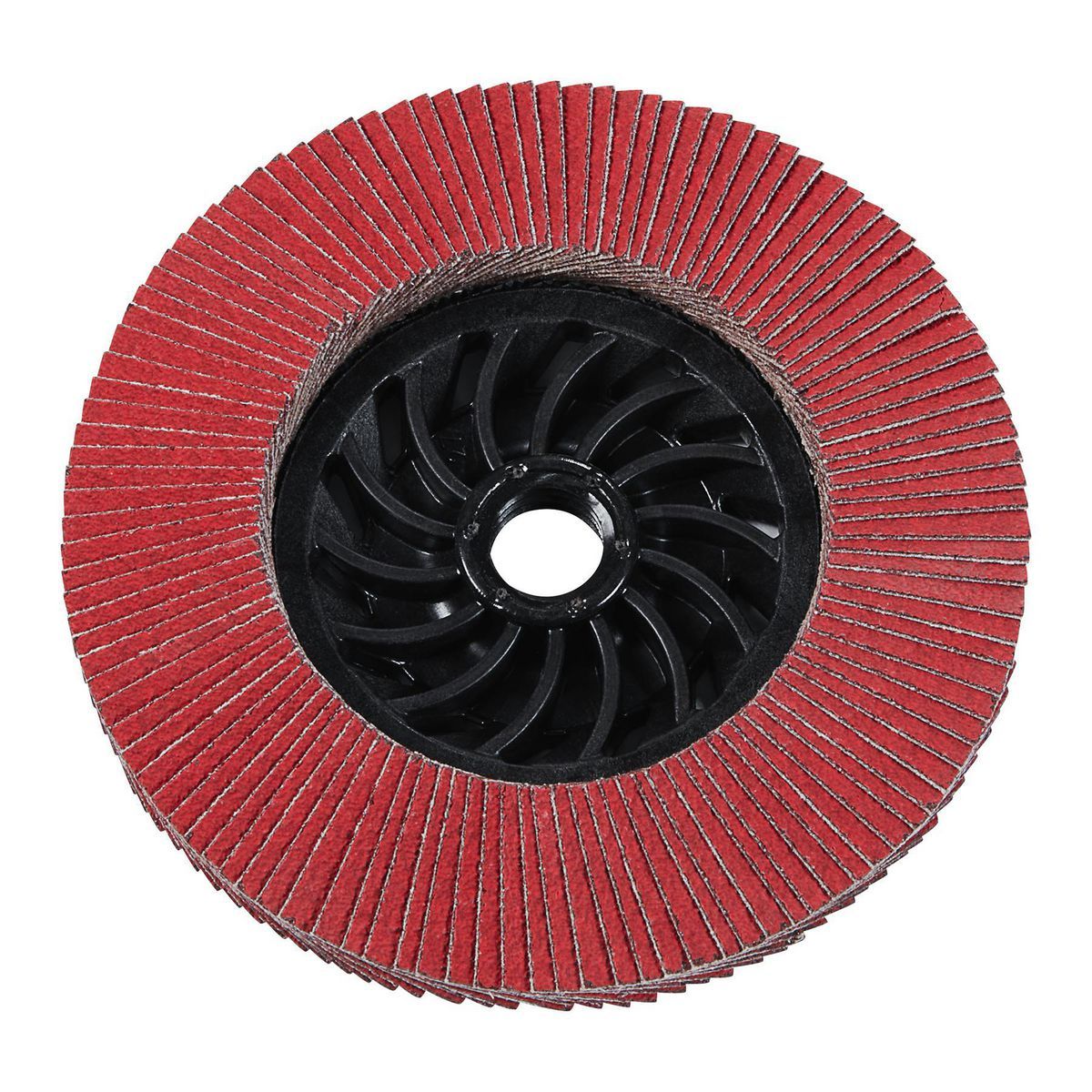 4-1/2 in. 80-Grit Type 29 Ceramic Flap Disc I2311