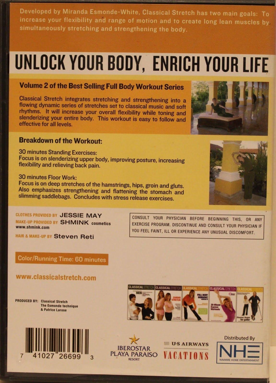 Classical Stretch Full Body Workout DVD N97803