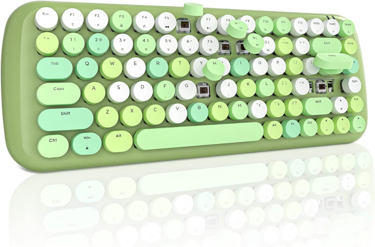Brown Switch Mini Retro Mechanical Gaming Keyboard S8483