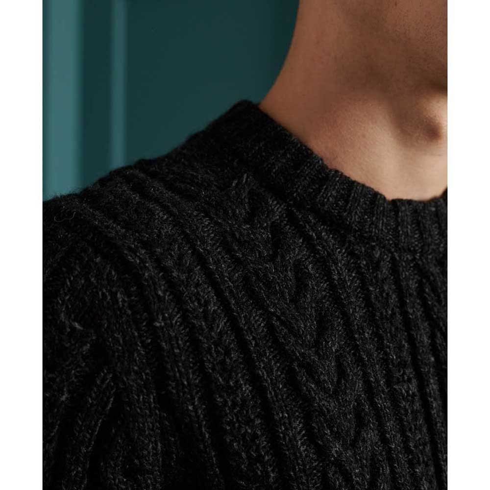 Black Crew Neck Jumper J4934