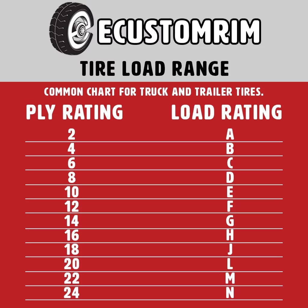 13 Trailer Tire Bias Ply Load Range C L66829