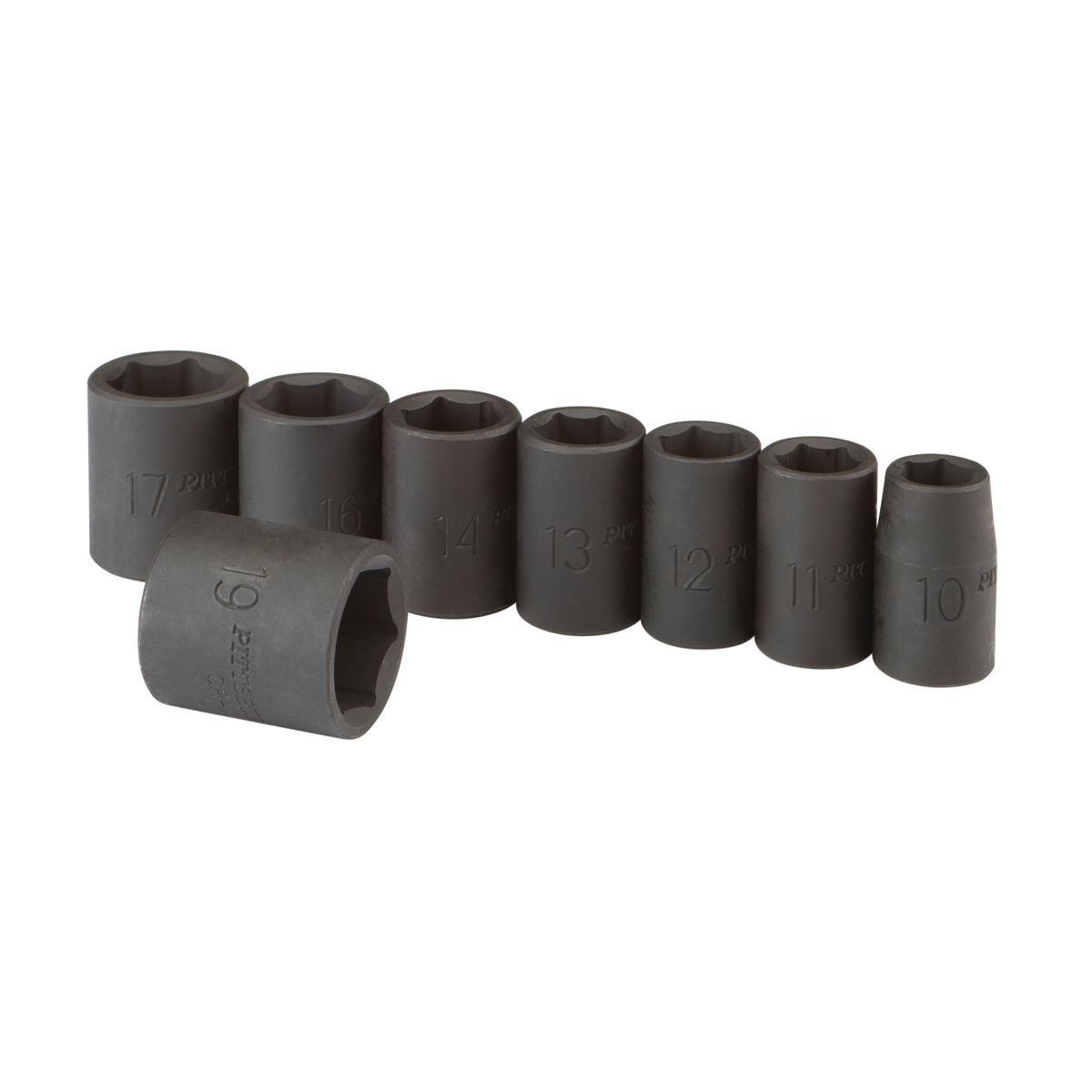 3/8 in. Drive Metric Impact Socket Set, 8 Piece I366773