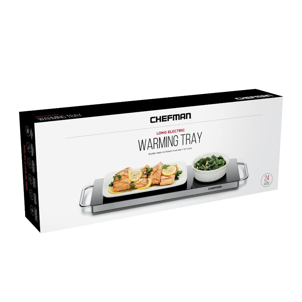 Black Stainless Steel Electric Warming Plate K26807