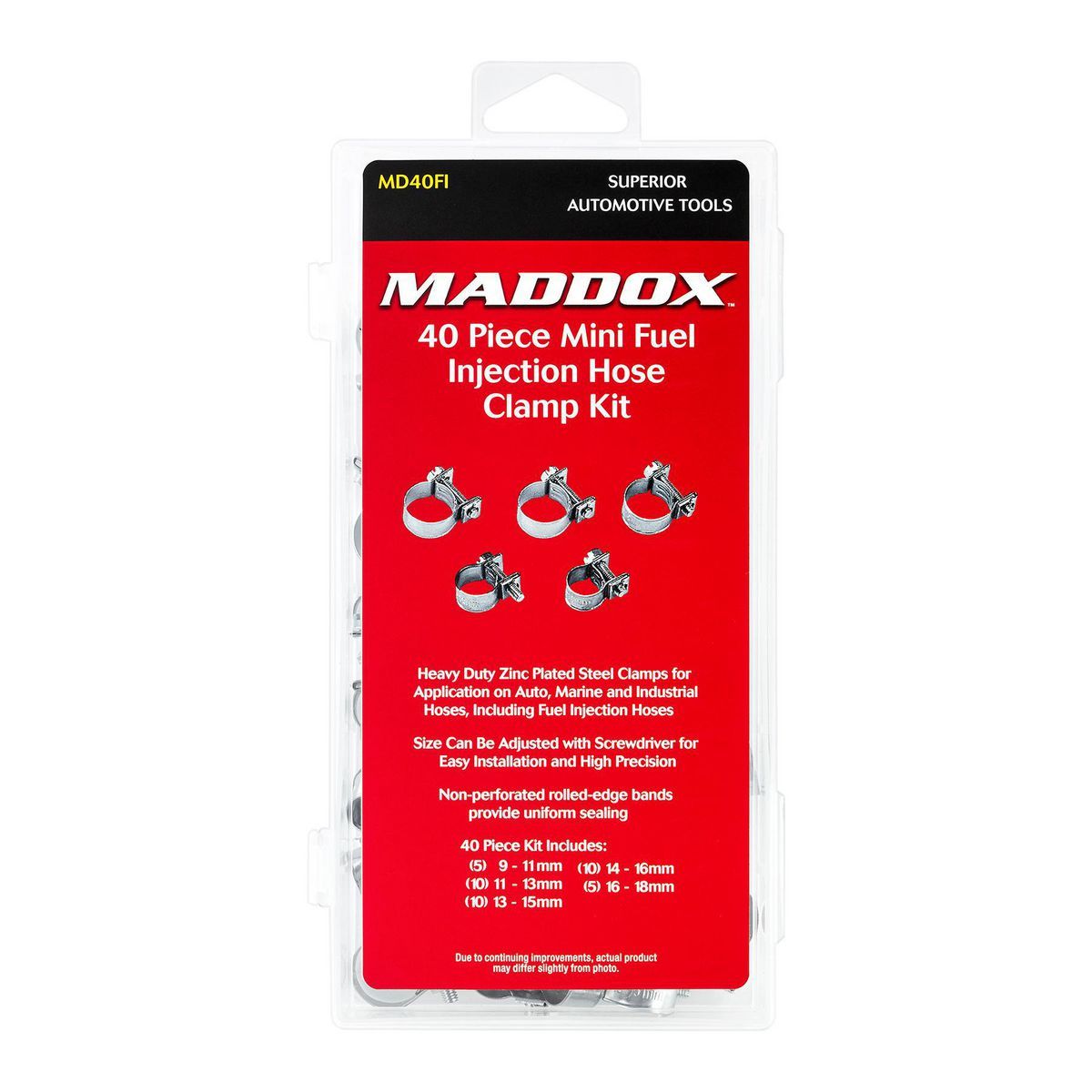 40 Piece Hose Clamp Kit W22471