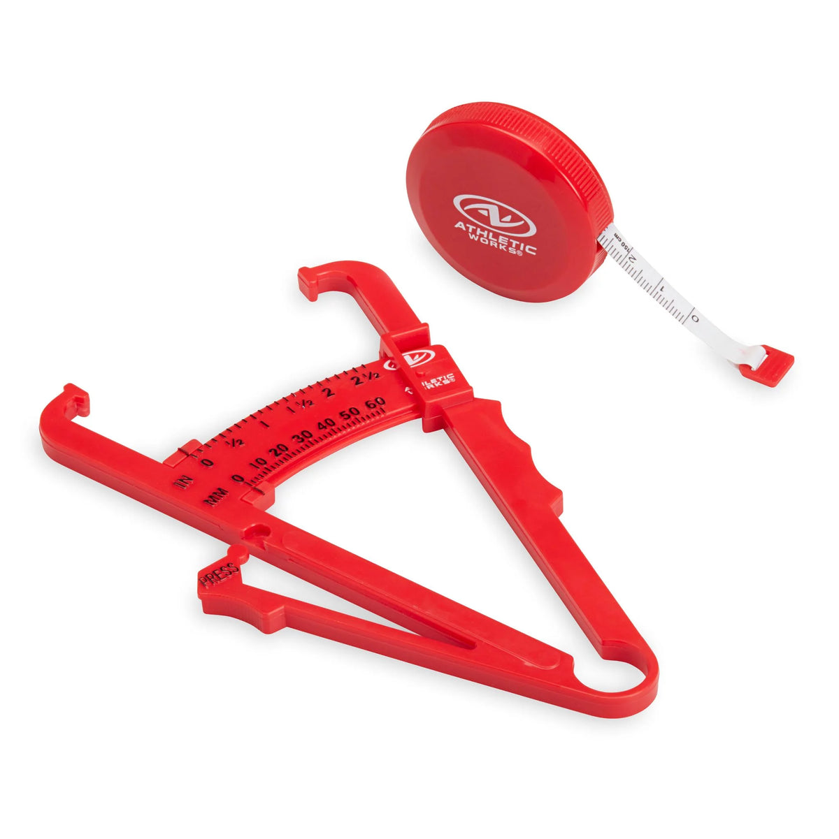 Measuring Kit with Caliper, Tape Measure and Chart B965110