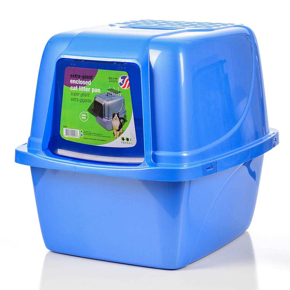 Enclosed Cat Litter Pan V976