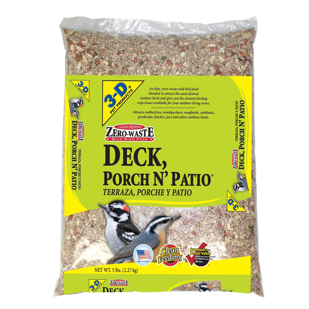 Deck Porch Patio Blend Wild Bird Food Y5115