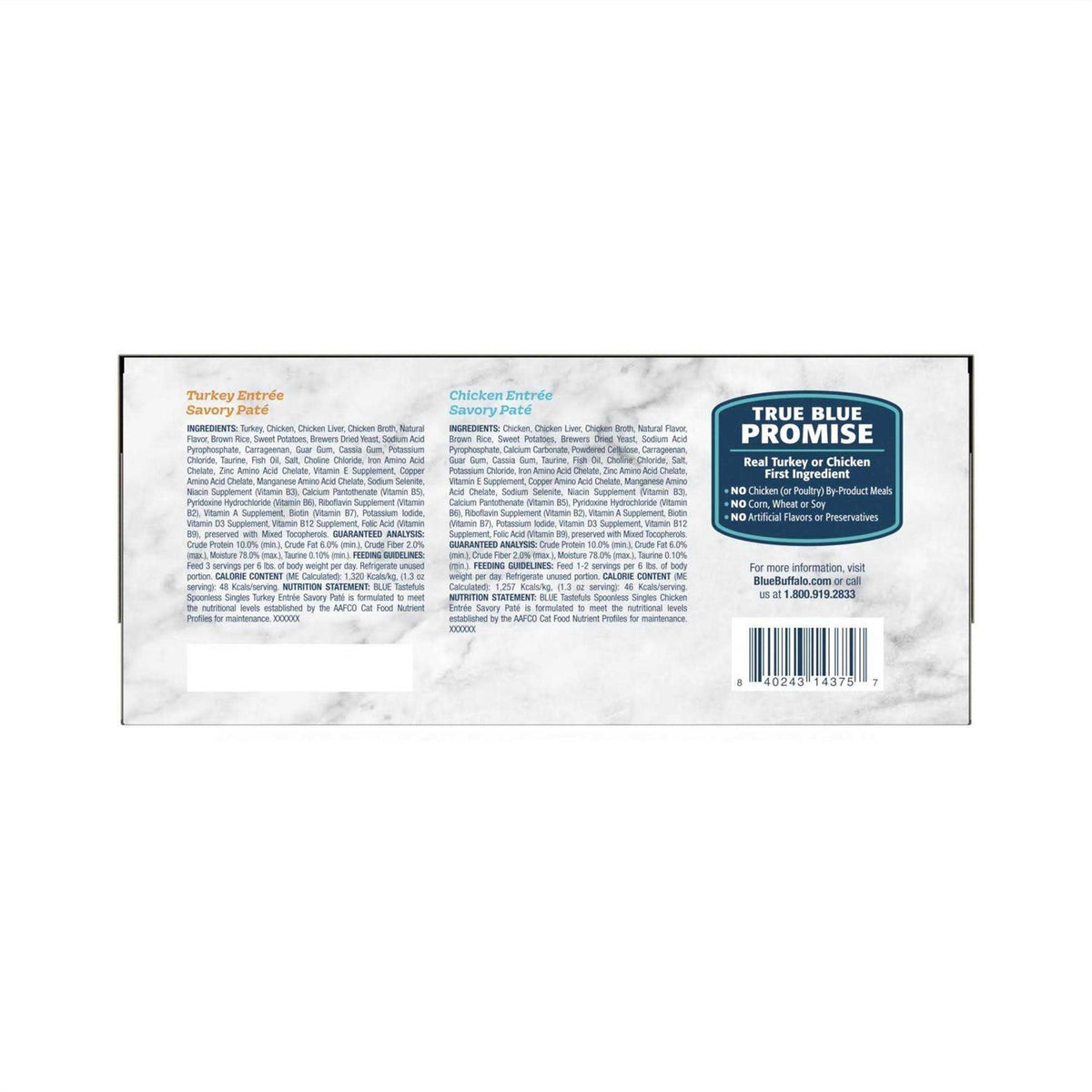 Chicken and Turkey Pate Wet Cat Food Variety Pack V265