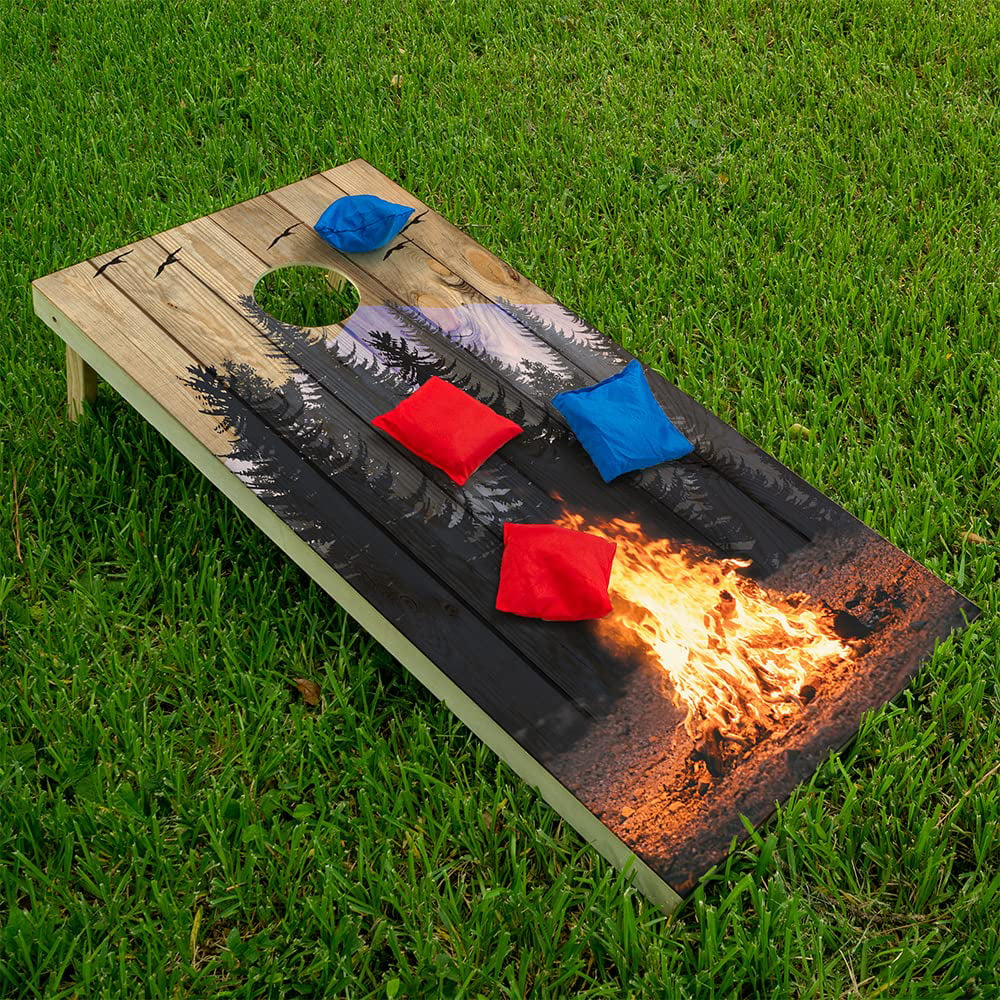 Cornhole Board Wraps and Decals Set of 2 Vinyl W913