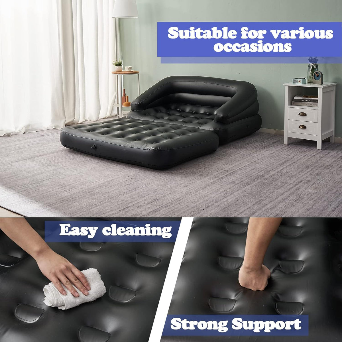 Folding Sofa Bed Inflatable Mattress G82990