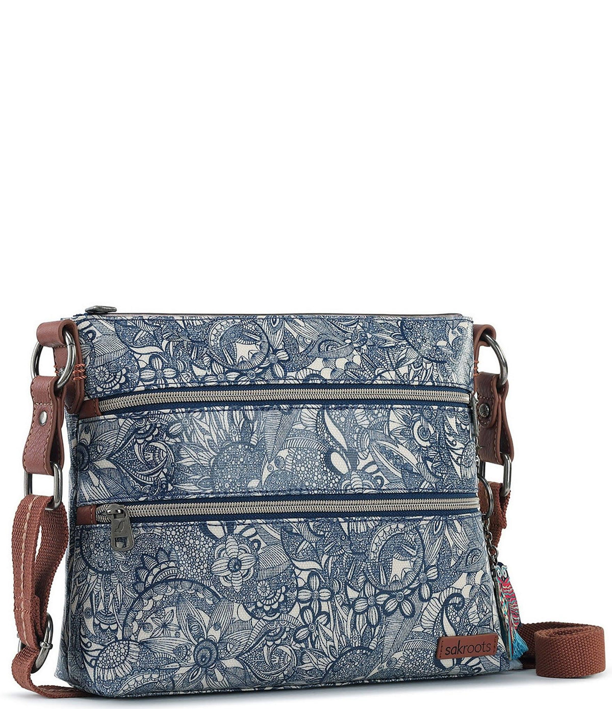 Double Zip Crossbody Bag R186835