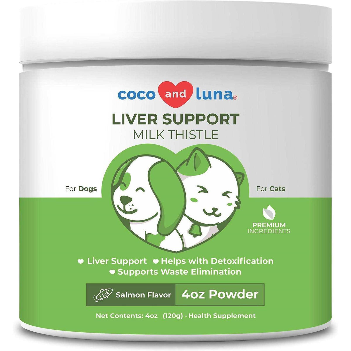 Milk Thistle for Cats 4oz Powder O2443