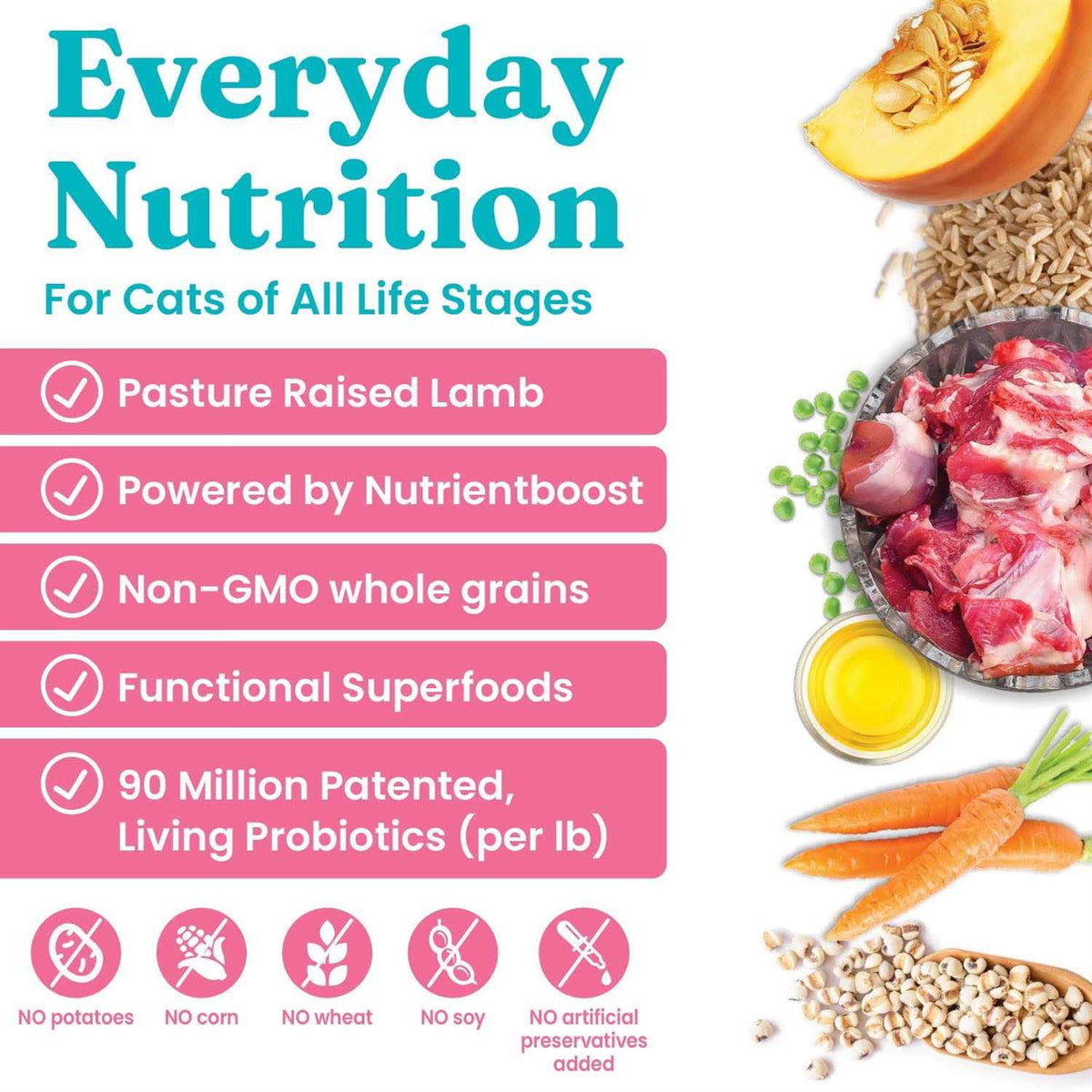 Dry Cat Food with Lamb C7485