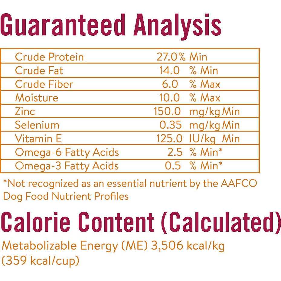 Grain Free Pea Sweet Potato Dry Dog Food Q90970