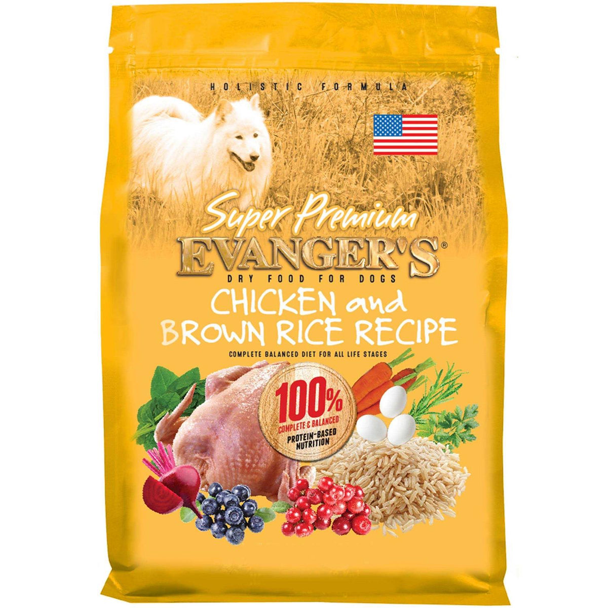 Chicken with Brown Rice Dry Dog Food O384665