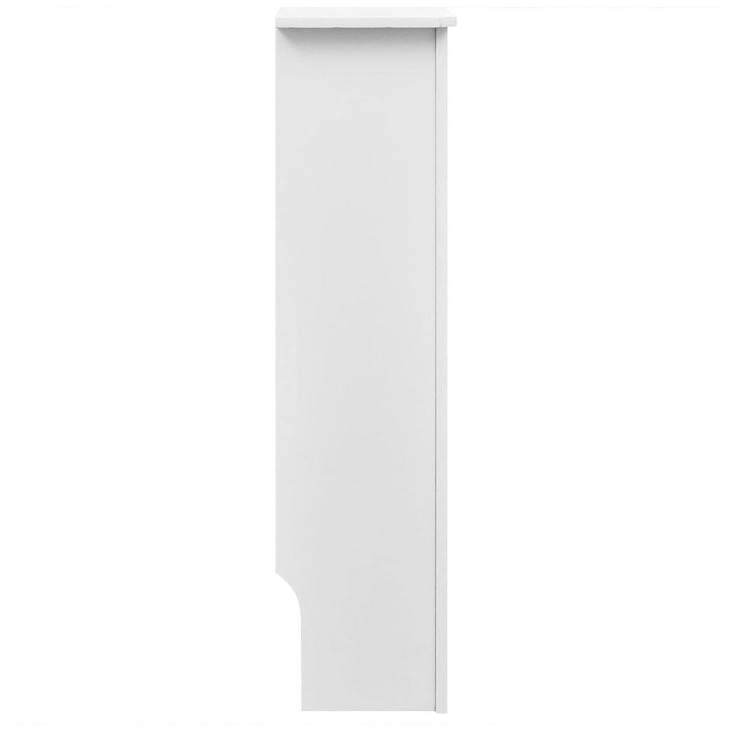 White MDF Radiator Cover X3406