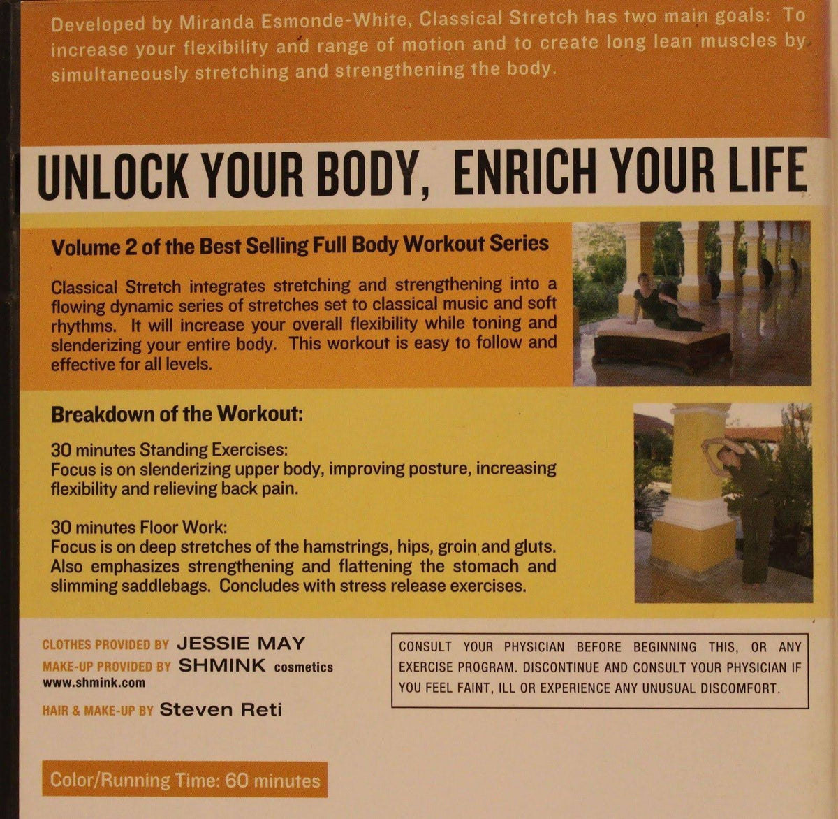 Classical Stretch Full Body Workout DVD N97803