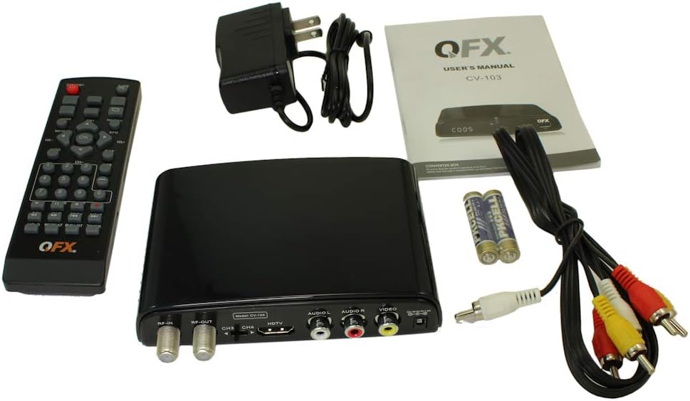 Digital Tuner Off-Air Antenna with HDMI Composite USB & DVR T158