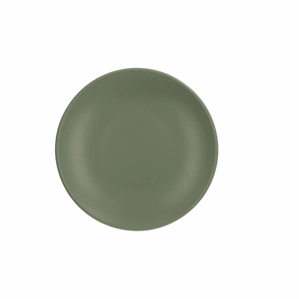Green 20cm Dessert Plate V2837