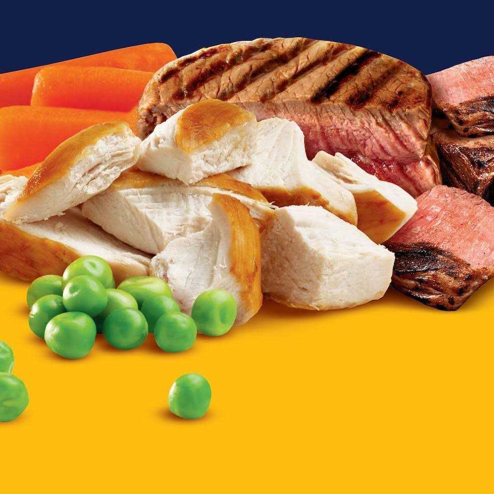 Adult Dry Dog Food Chicken and Steak E938