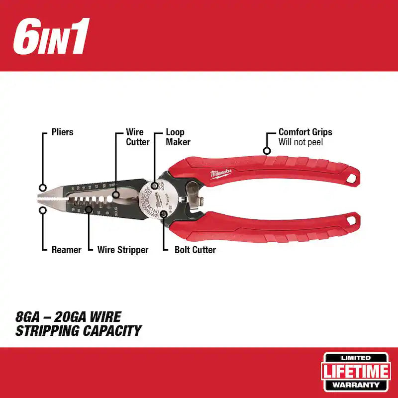 Compact Tape Measure with Pliers O303501