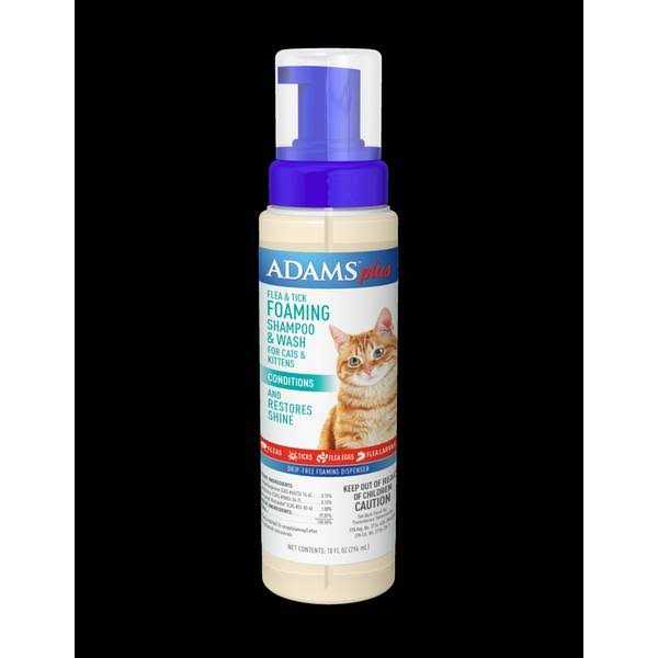 Flea & Tick Foaming Shampoo & Wash for Cats & Kittens R13291