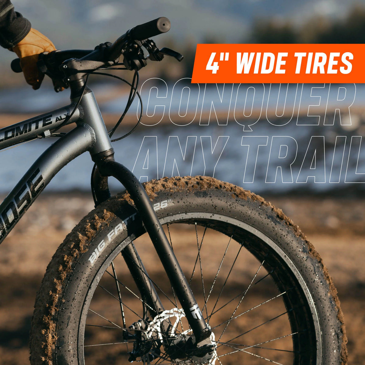 26-in. Fat Tire Mountain Bike D435