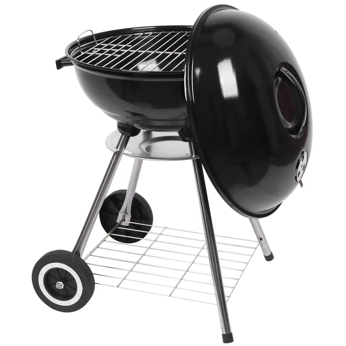 18 Portable Charcoal Grill with Wheels M558971