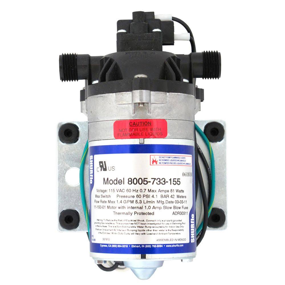 Demand Pump 1.5 GPM 60 PSI 115VAC U788336