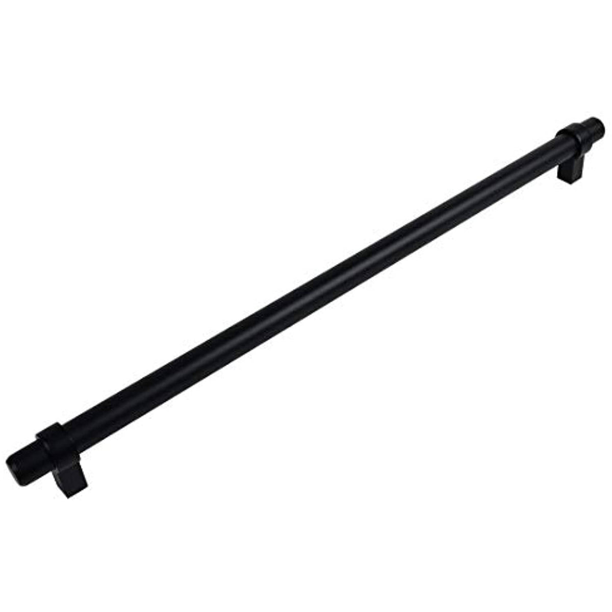 Flat Black Cabinet Bar Handle Pull 8-7/8 inch 5 Pack Q606
