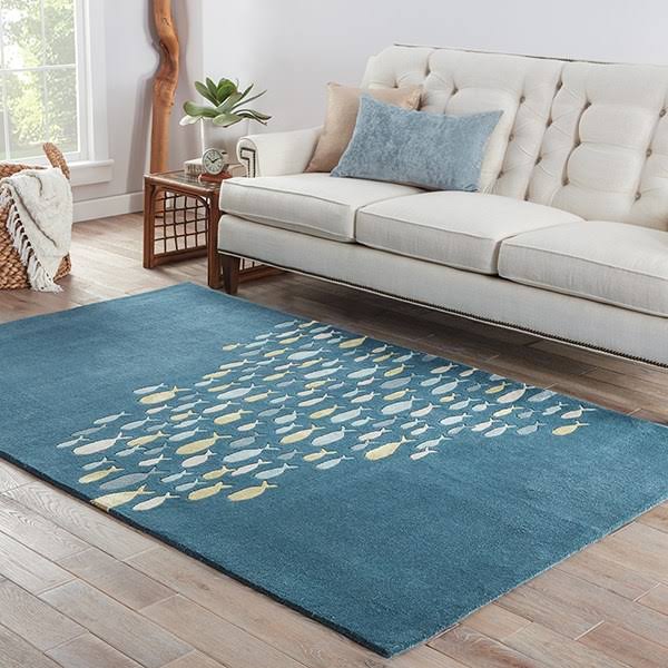 Blue Harbor Gray 1.6x1 Rug Y40692