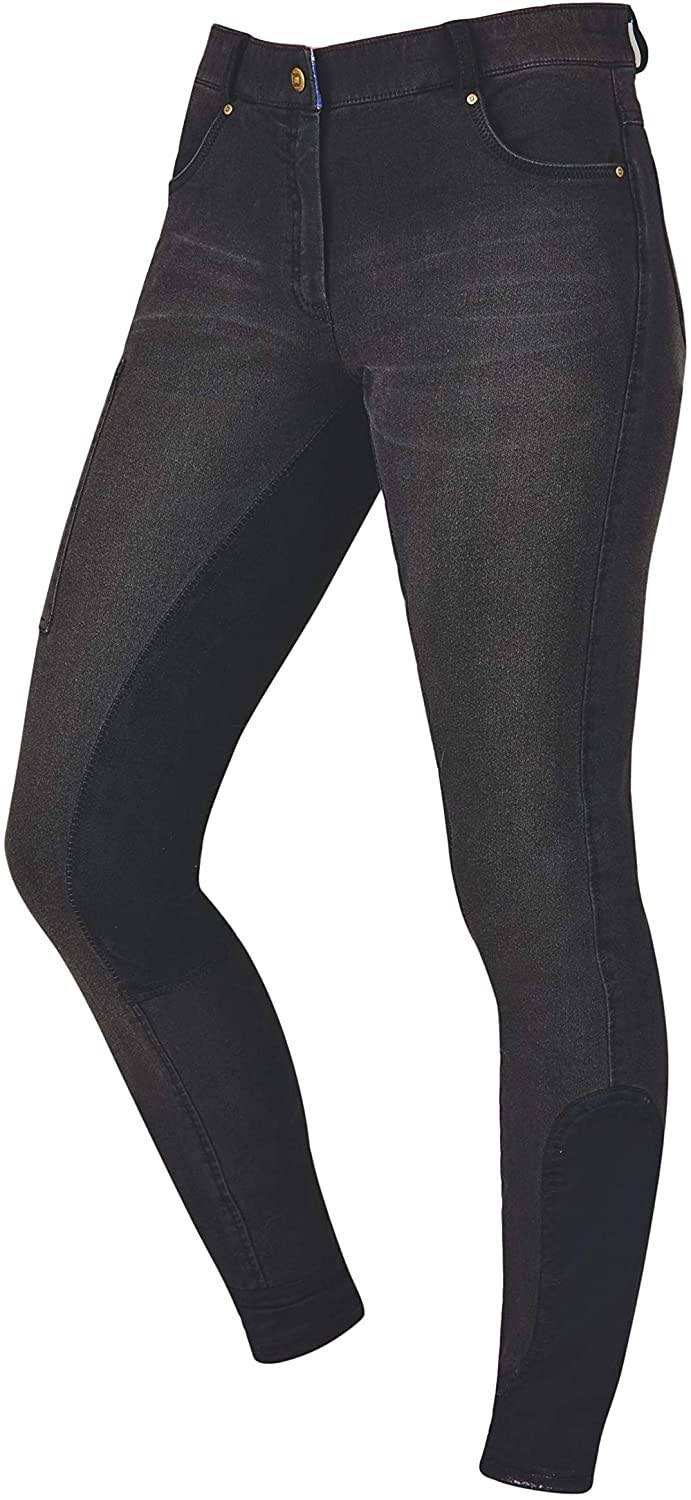 Denim Knee Patch Breeches Y3123