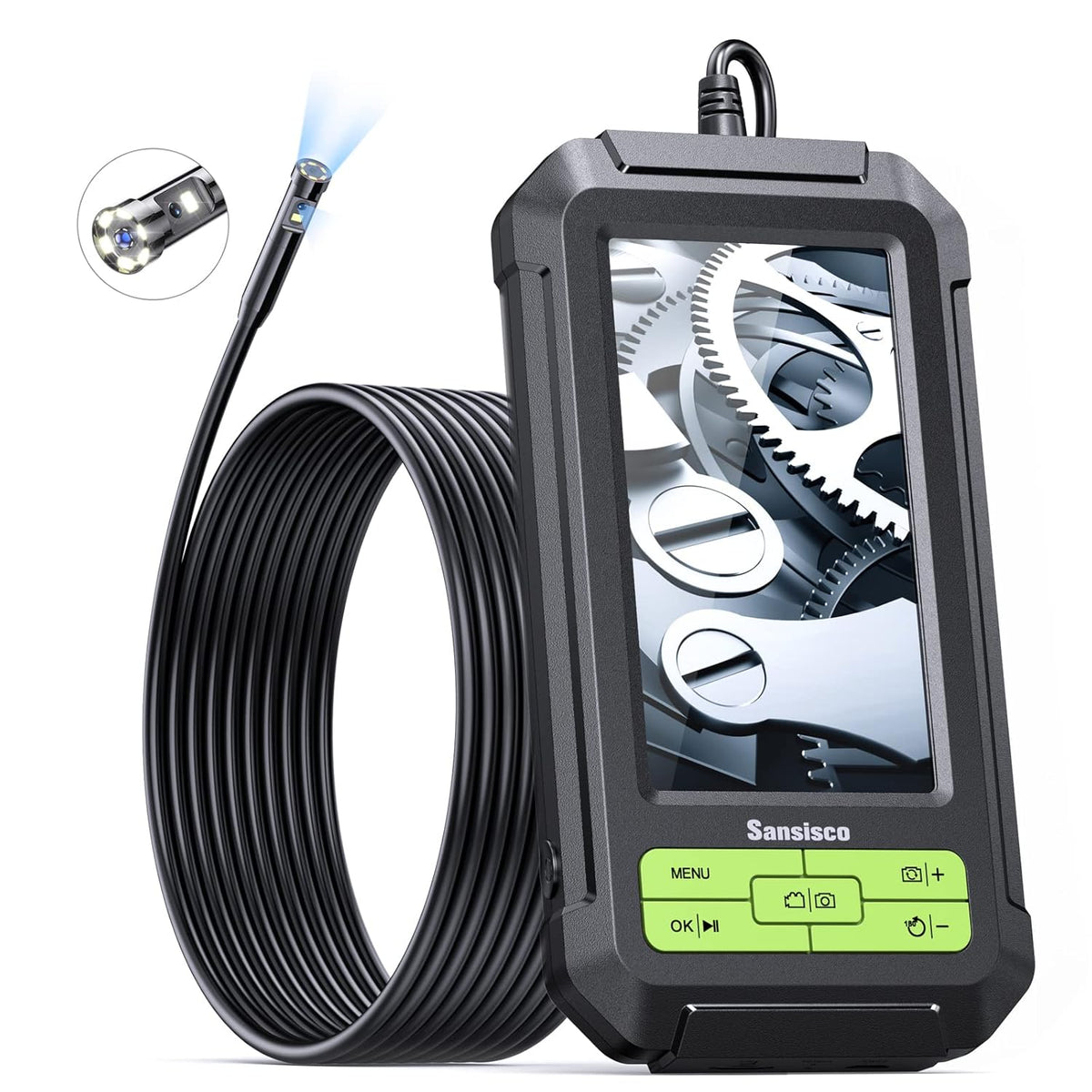 1080P HD Dual Lens Borescope with 4.3 LCD Screen N5920