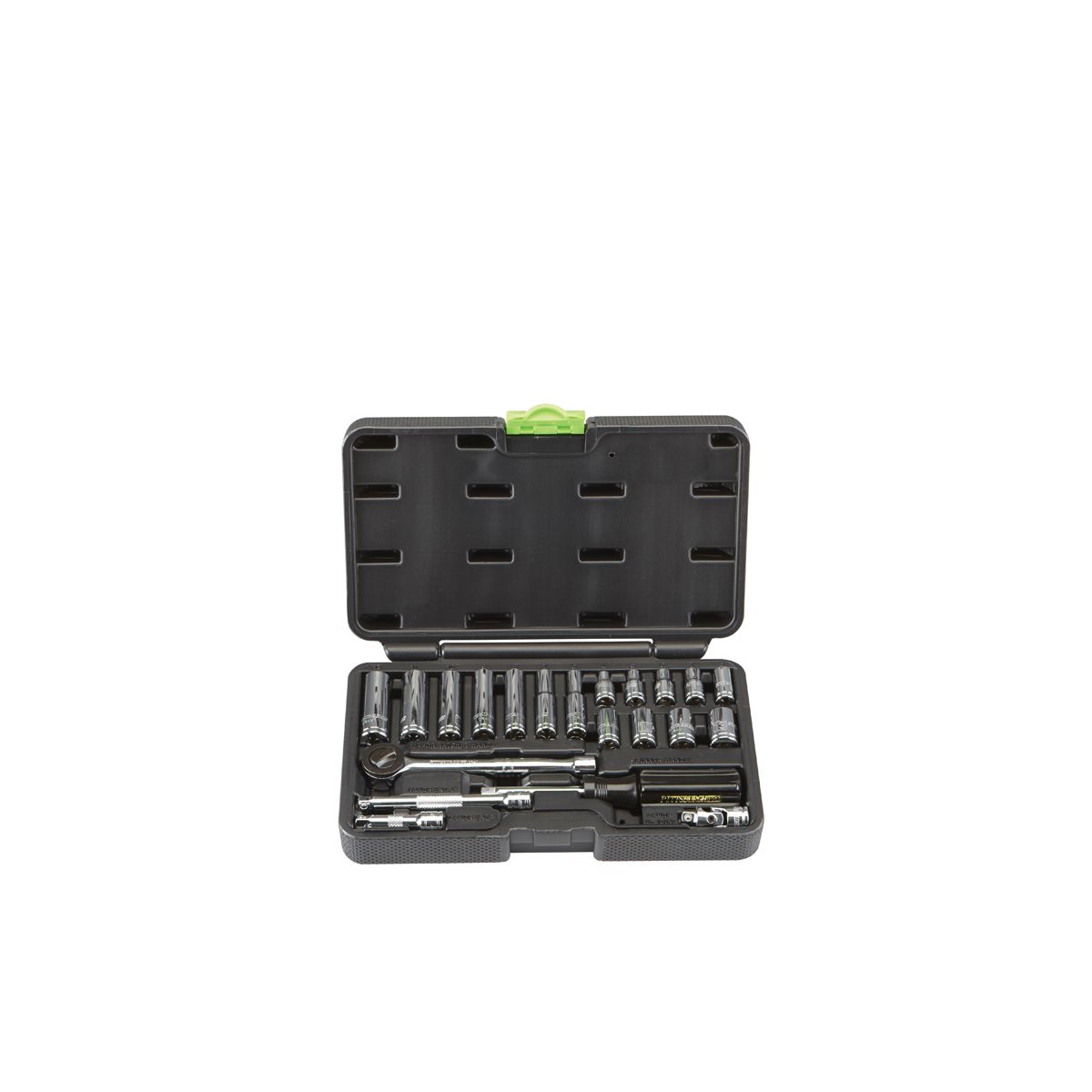 1/4 in. Drive Metric Socket Set, 21-Piece K5958