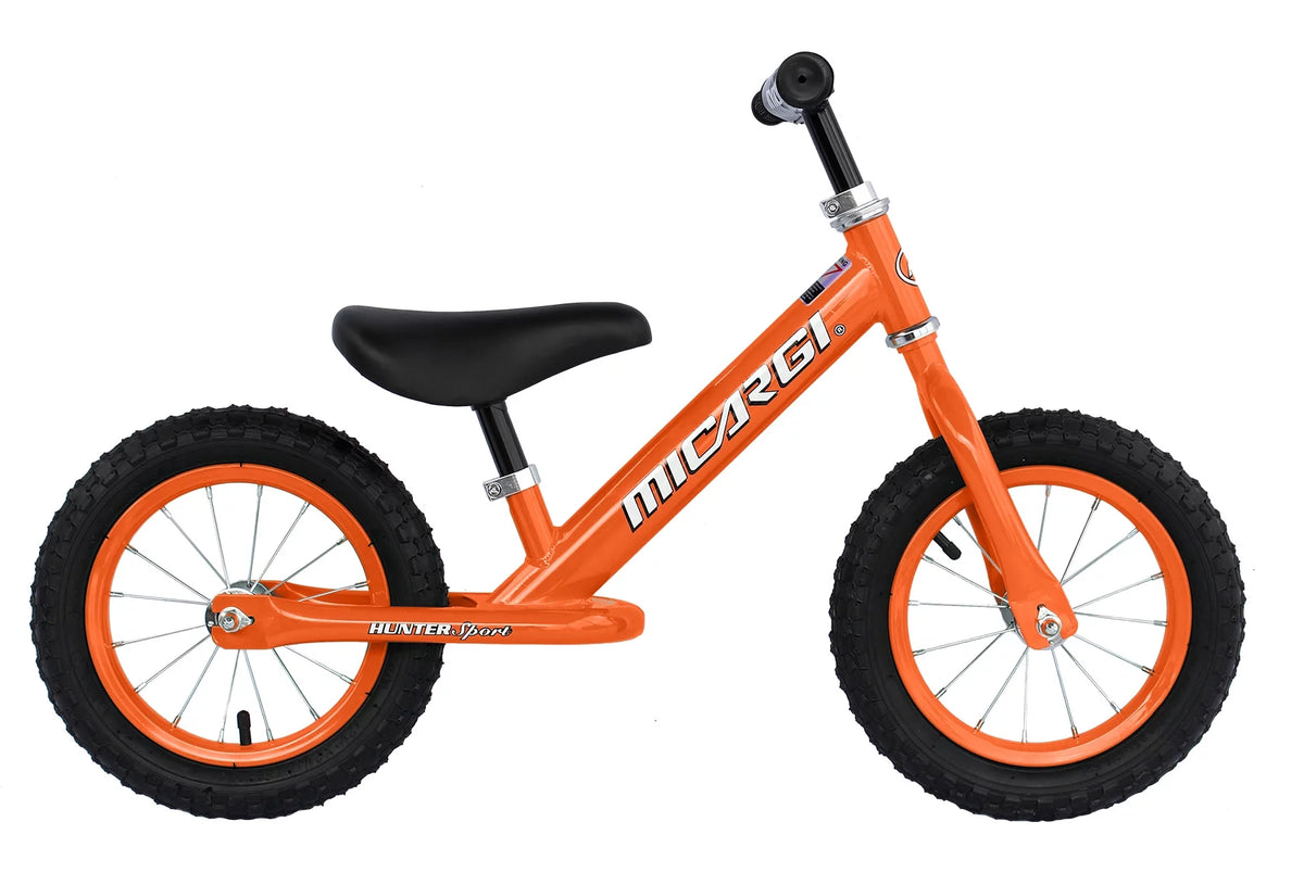 12 No-Pedal Steel Frame Balance Bike with Air Tire U907886
