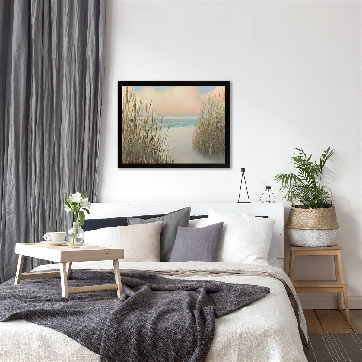 Black Framed Print 16x20 H351