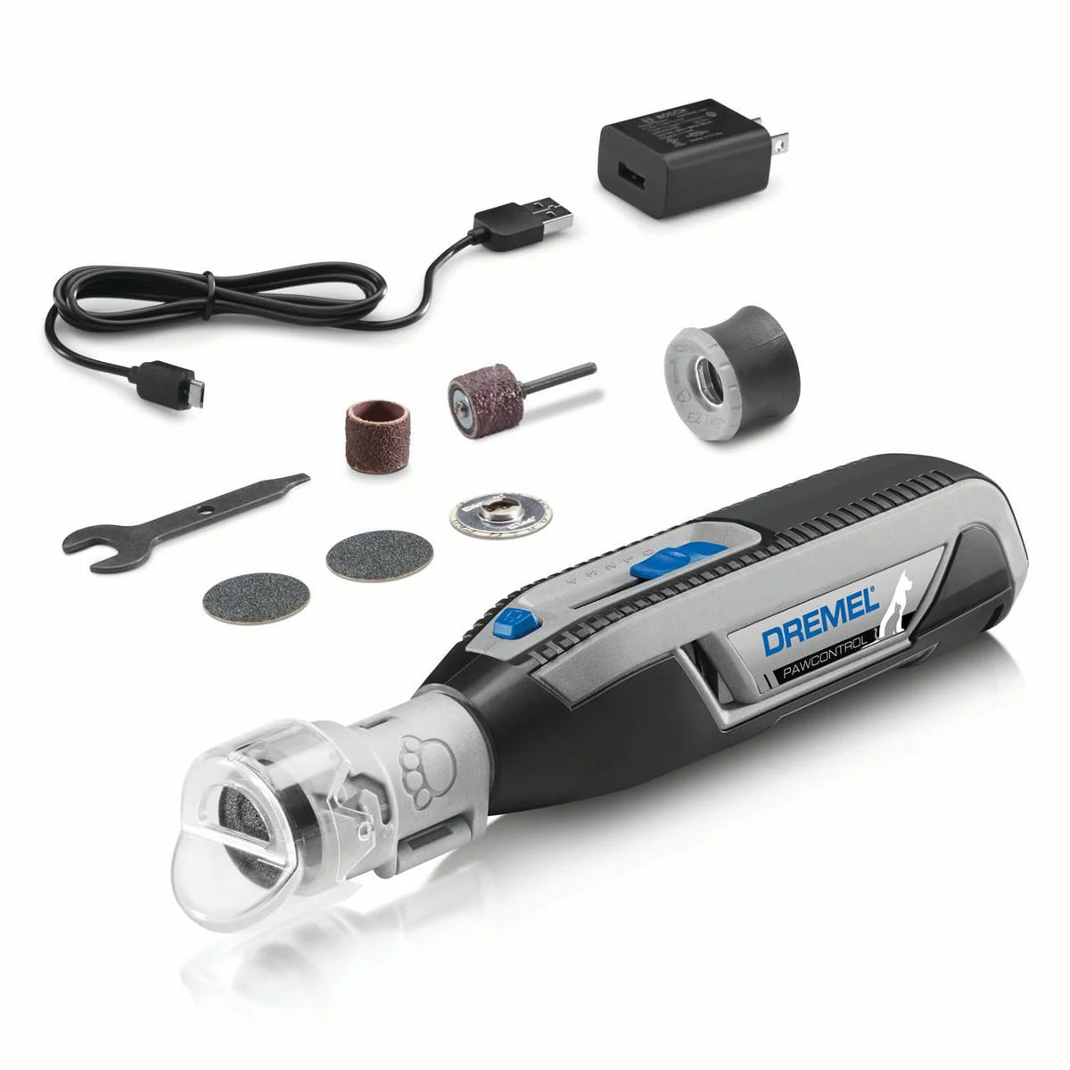 4 Volt Cordless Pet Nail Grooming Kit with 10 Grooming Disks C70740
