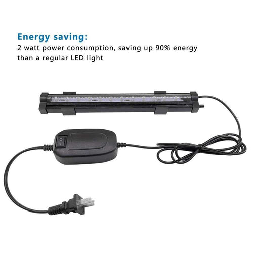 2 Watt Aquarium Air Stone with Color Changing LED Light Pump M763951