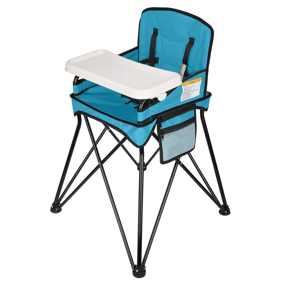 Foldable Portable High Chair with Removable Tray and Carry Bag V4710